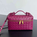 Bottega Veneta Bang Bang Vanity Case 789109 Calfskin purple