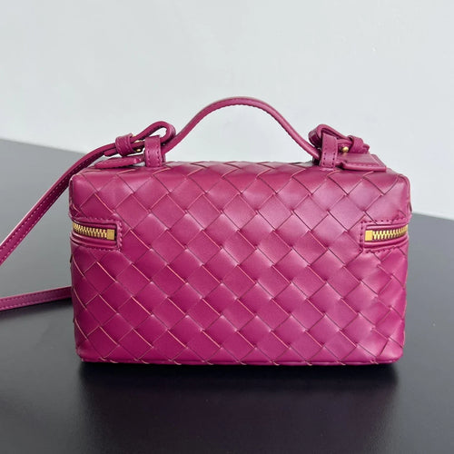 Bottega Veneta Bang Bang Vanity Case 789109 Calfskin purple