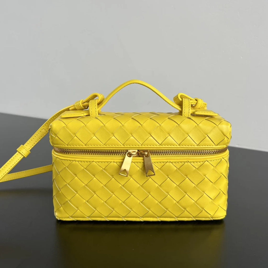 Bottega Veneta Bang Bang Vanity Case 789109 Calfskin yellow