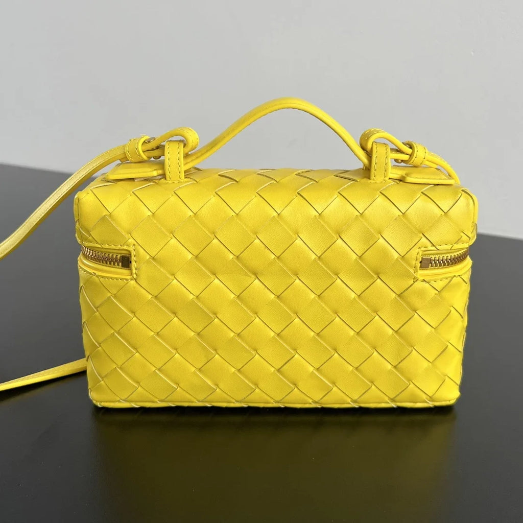 Bottega Veneta Bang Bang Vanity Case 789109 Calfskin yellow