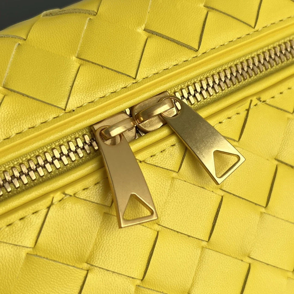 Bottega Veneta Bang Bang Vanity Case 789109 Calfskin yellow