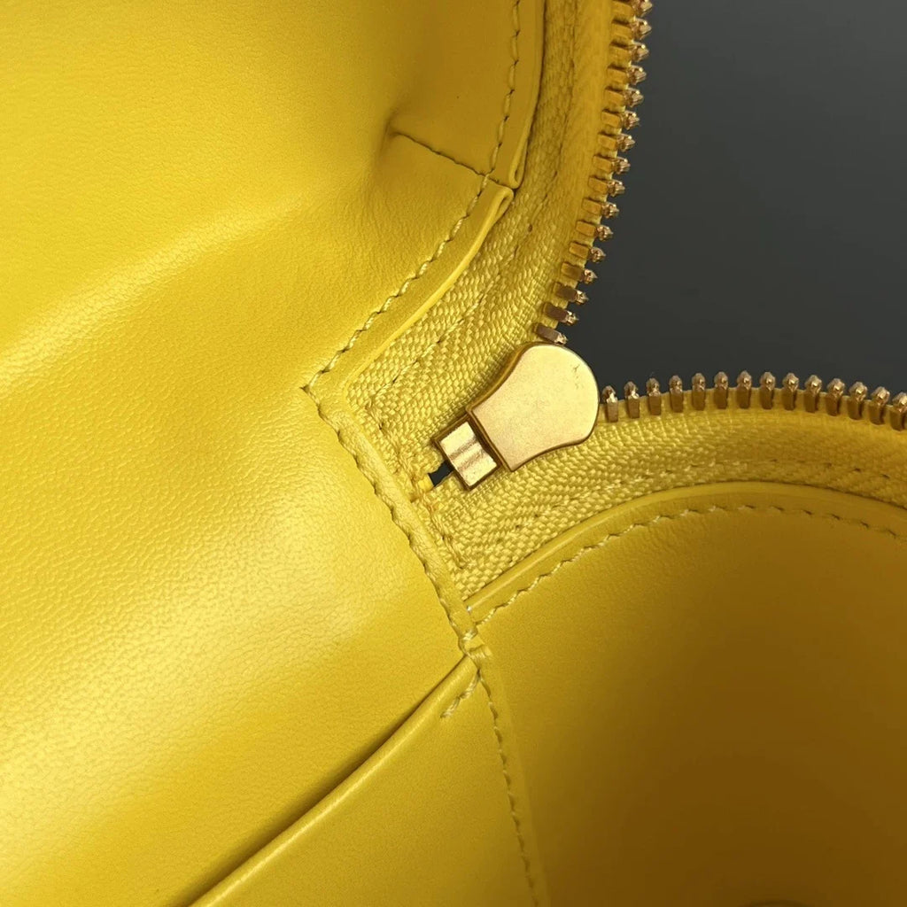 Bottega Veneta Bang Bang Vanity Case 789109 Calfskin yellow
