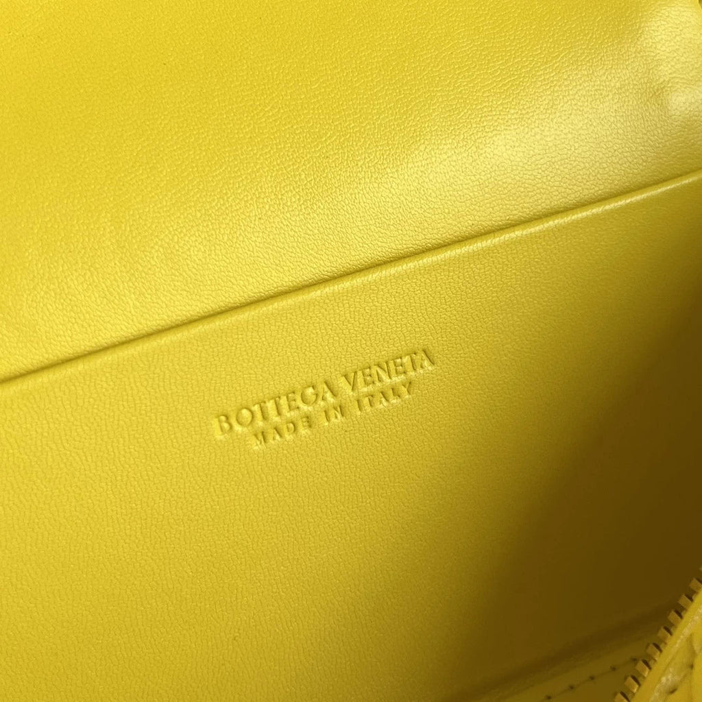 Bottega Veneta Bang Bang Vanity Case 789109 Calfskin yellow