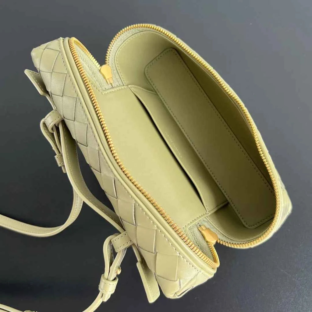 Bottega Veneta Bang Bang Vanity Case 789109 Calfskin light green