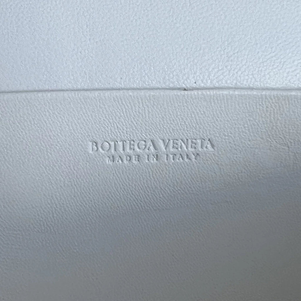 Bottega Veneta Bang Bang Vanity Case 789109 Calfskin white
