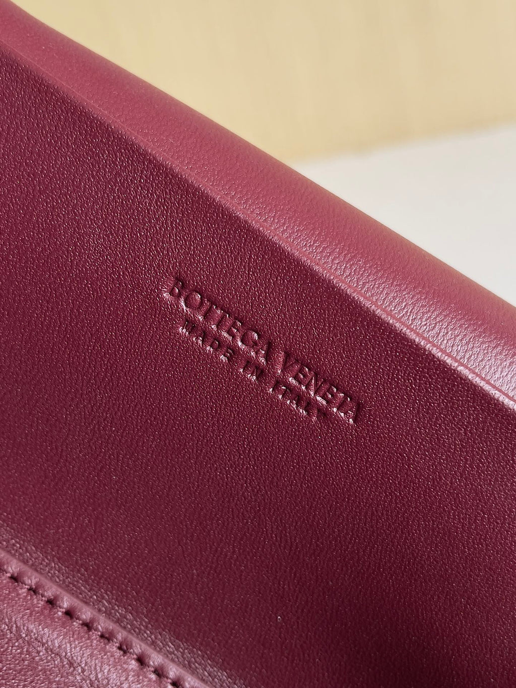 Bottega Veneta Bang Bang Vanity Case 789109 Cherry
