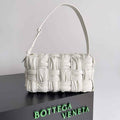 Bottega Veneta BV 717090 Brick Cassette In White