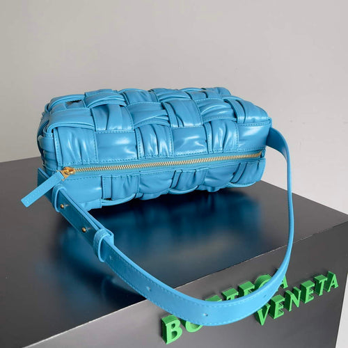 Bottega Veneta BV 717090 Brick Cassette In Blue