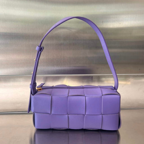 Bottega Veneta BV 729166 Small Brick Cassette In Purple
