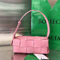 Bottega Veneta BV 729166 Small Brick Cassette In Pink