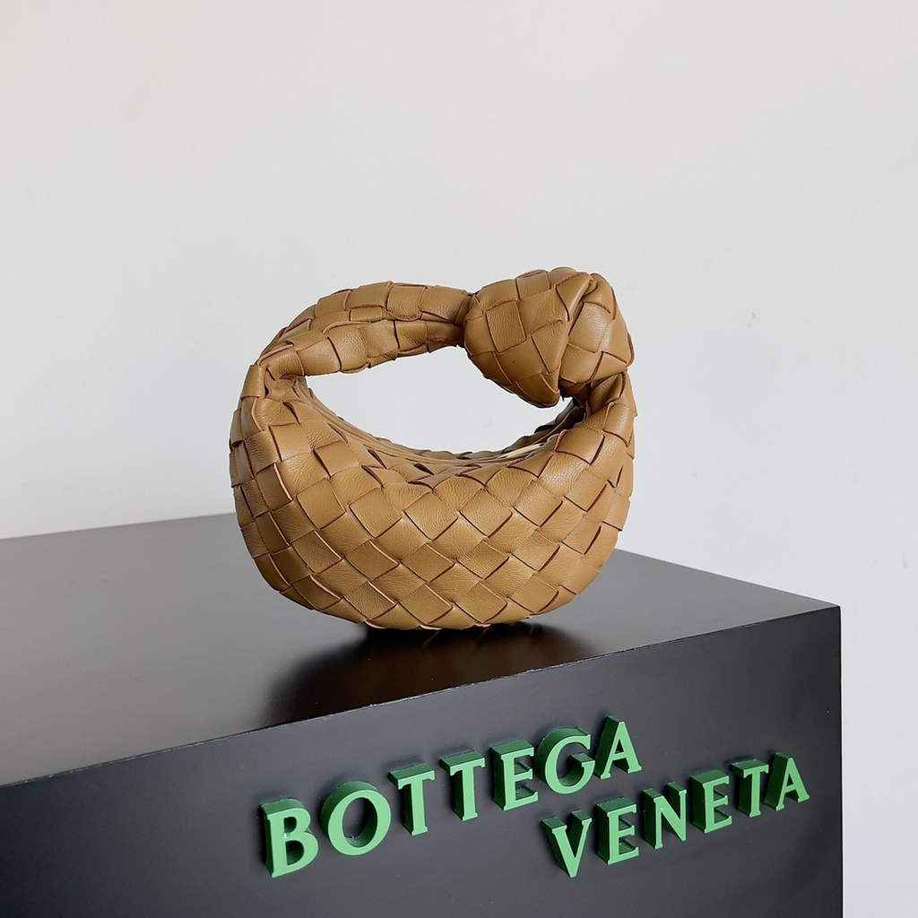 Bottega Veneta Candy Jodie bag 730828 Calfskin Tan