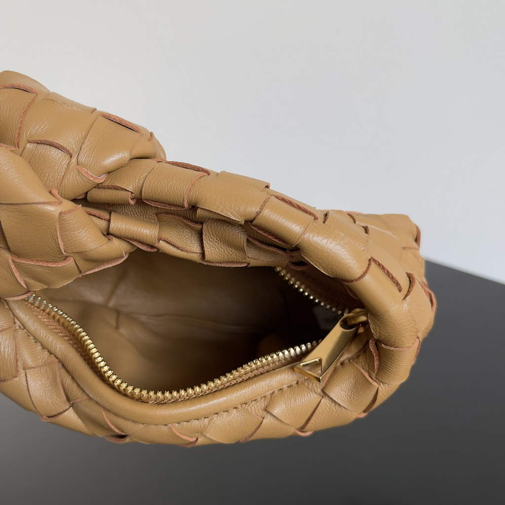 Bottega Veneta Candy Jodie bag 730828 Calfskin Tan