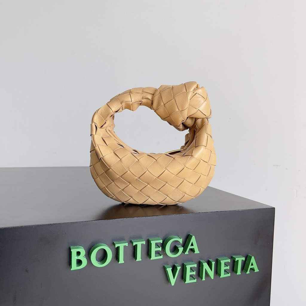 Bottega Veneta Candy Jodie bag 730828 Calfskin Apricot