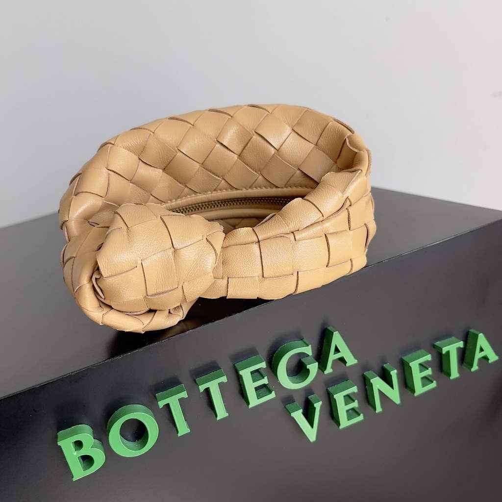 Bottega Veneta Candy Jodie bag 730828 Calfskin Apricot