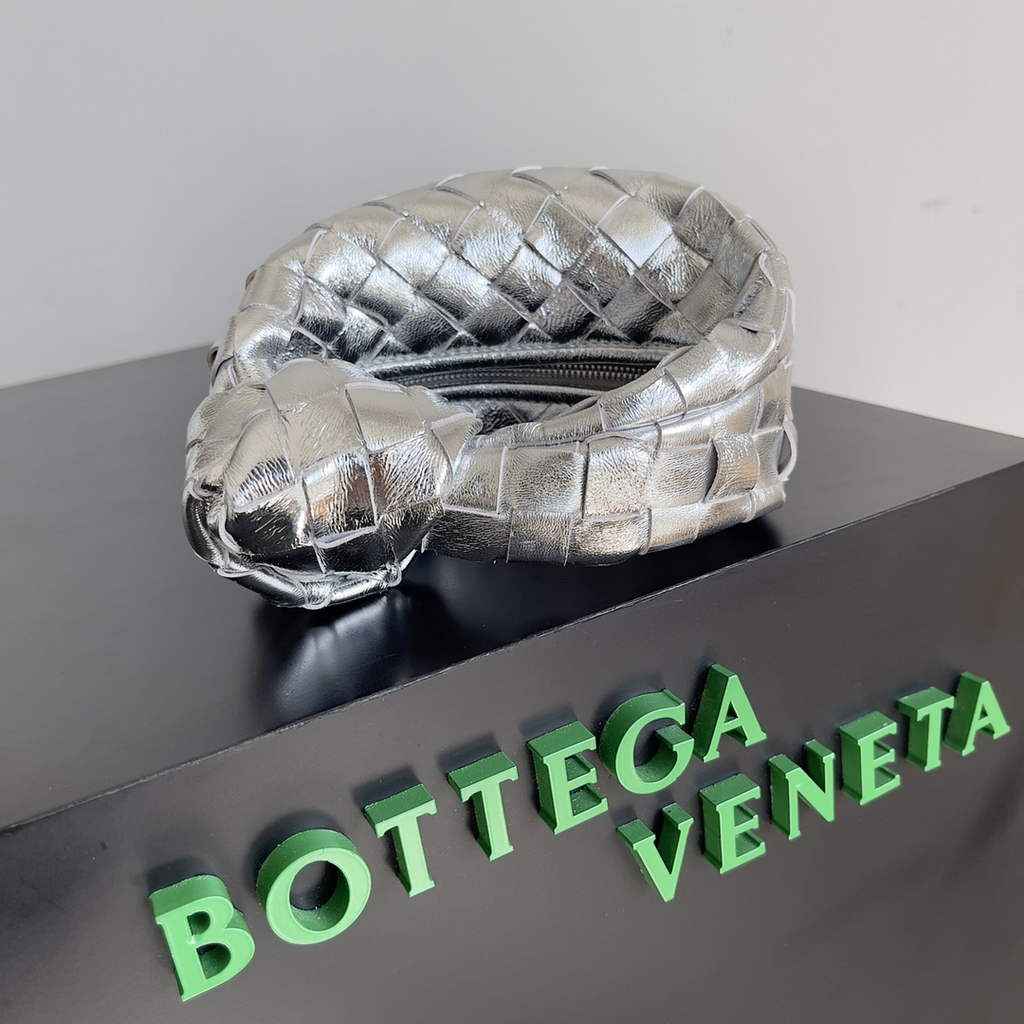 Bottega Veneta Candy Jodie bag 730828 Calfskin Silver