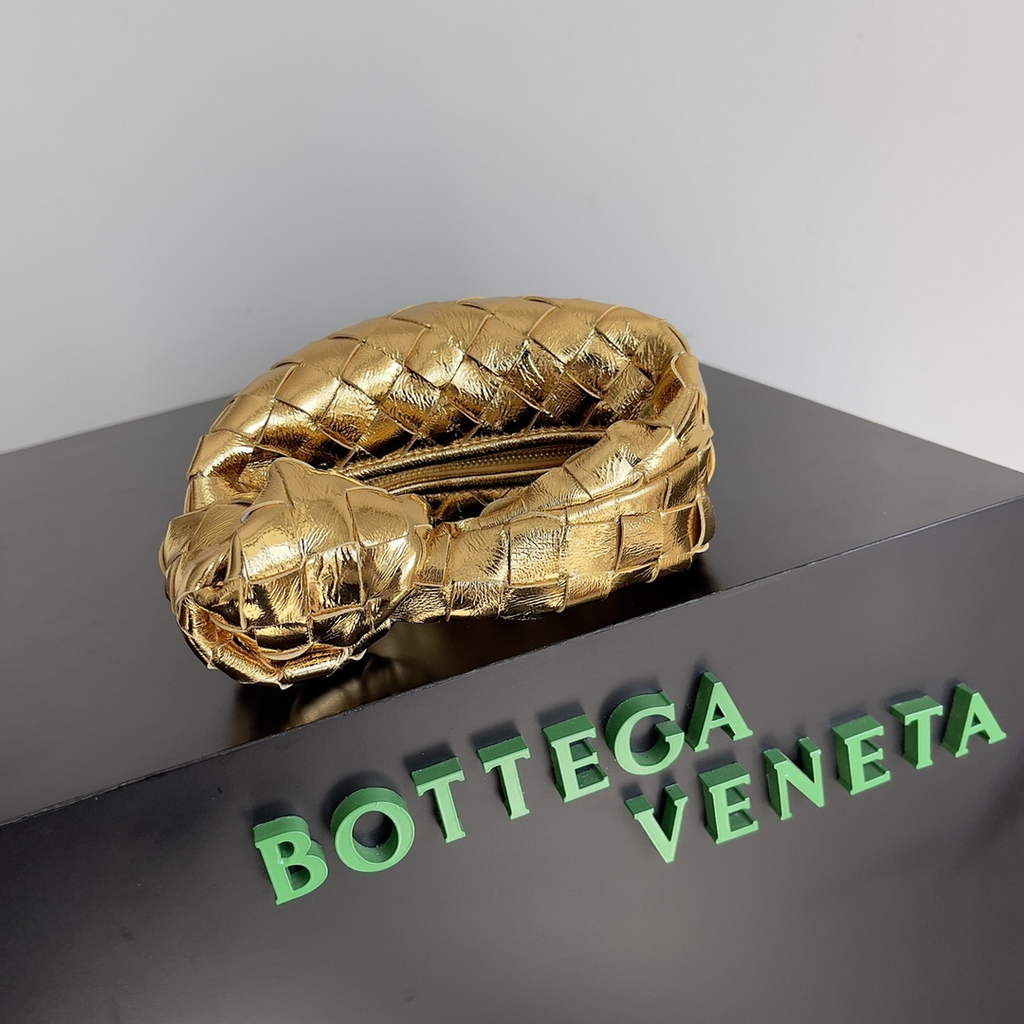 Bottega Veneta Candy Jodie bag 730828 Calfskin Gold