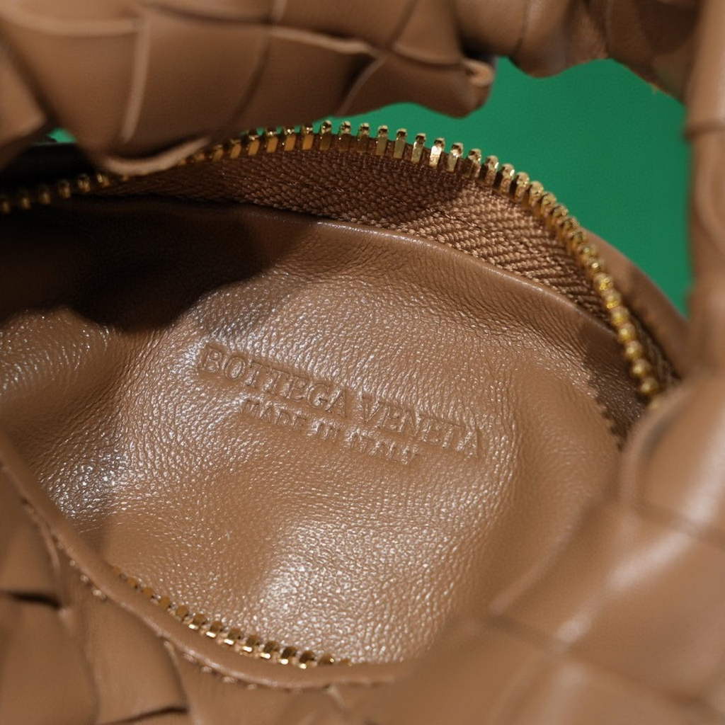 Bottega Veneta Candy Jodie bag 730828 Calfskin Brown