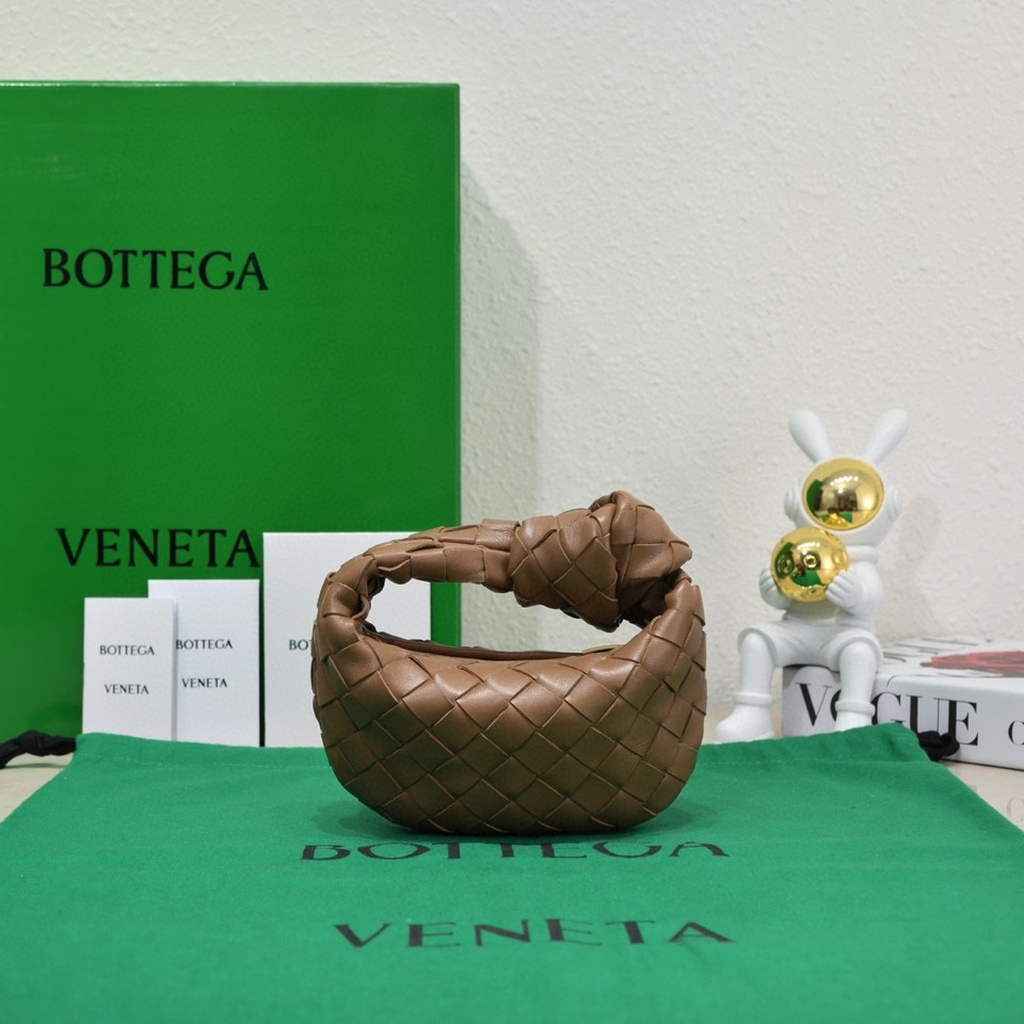 Bottega Veneta Candy Jodie bag 730828 Calfskin Brown