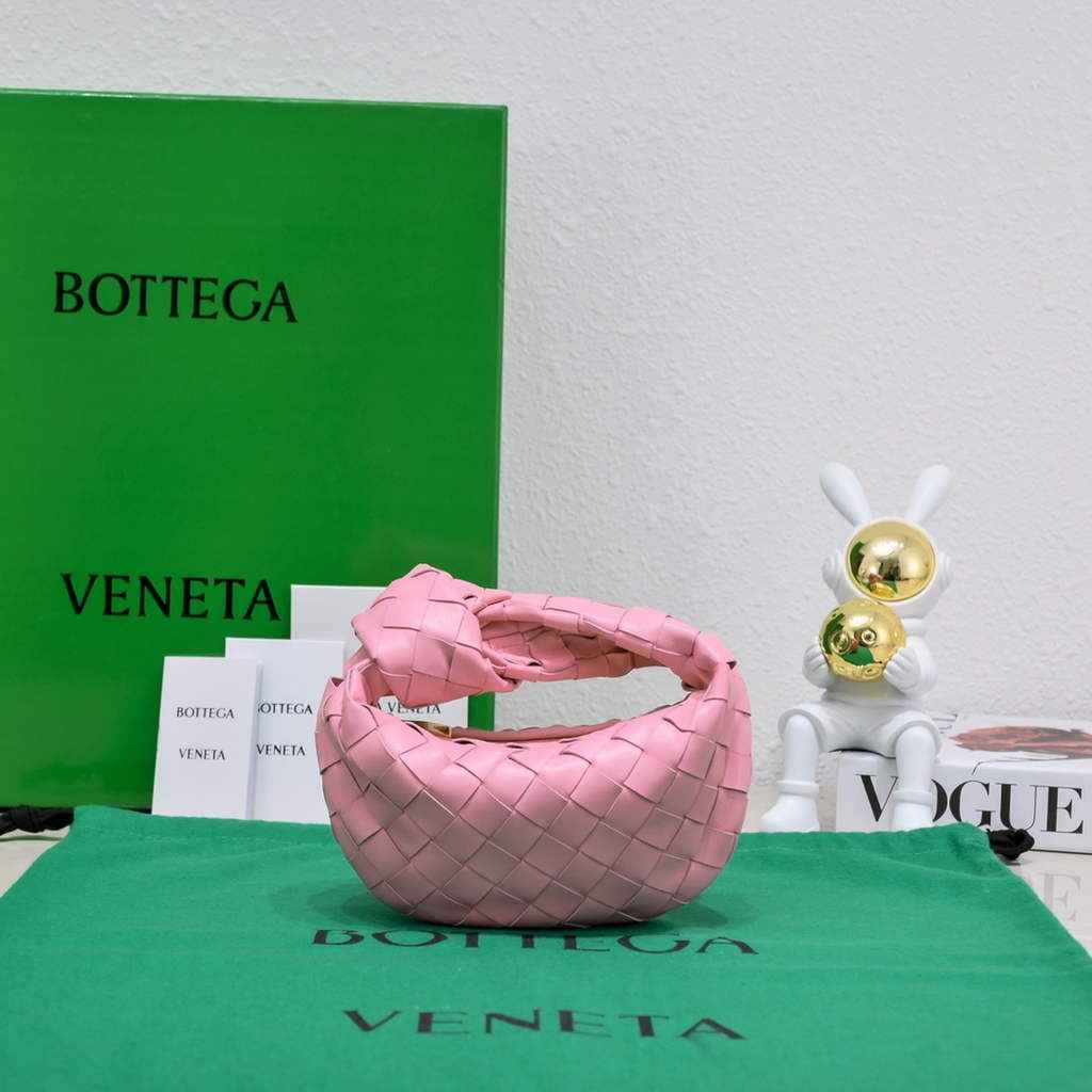 Bottega Veneta Candy Jodie bag 730828 Calfskin Pink