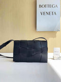 Bottega Veneta Cassette 755161 Lambskin Black