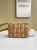 Bottega Veneta Cassette Bag 717089 Calfskin Tan