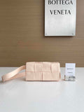 Bottega Veneta Cassette Belt Bag 651053 Lambskin Light Pink