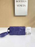Bottega Veneta Cassette Belt Bag 651053 Lambskin Purple