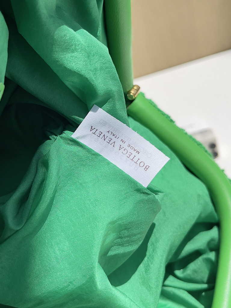 Bottega Veneta clutch 576227 Nylon Grass Green