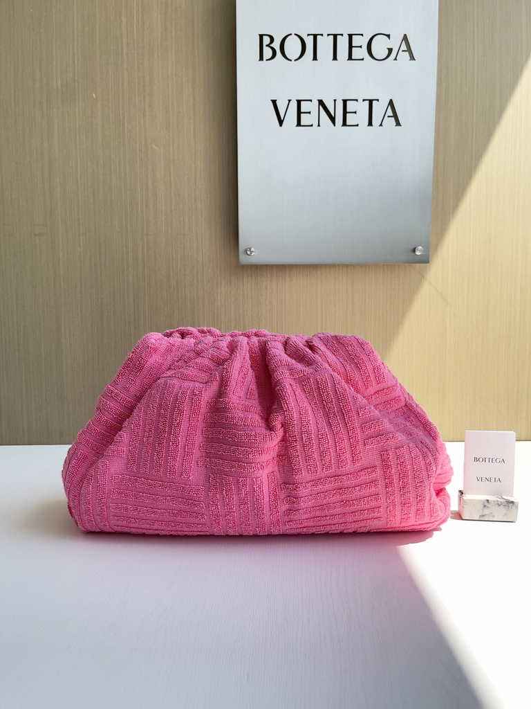 Bottega Veneta clutch 576227 Nylon Plum