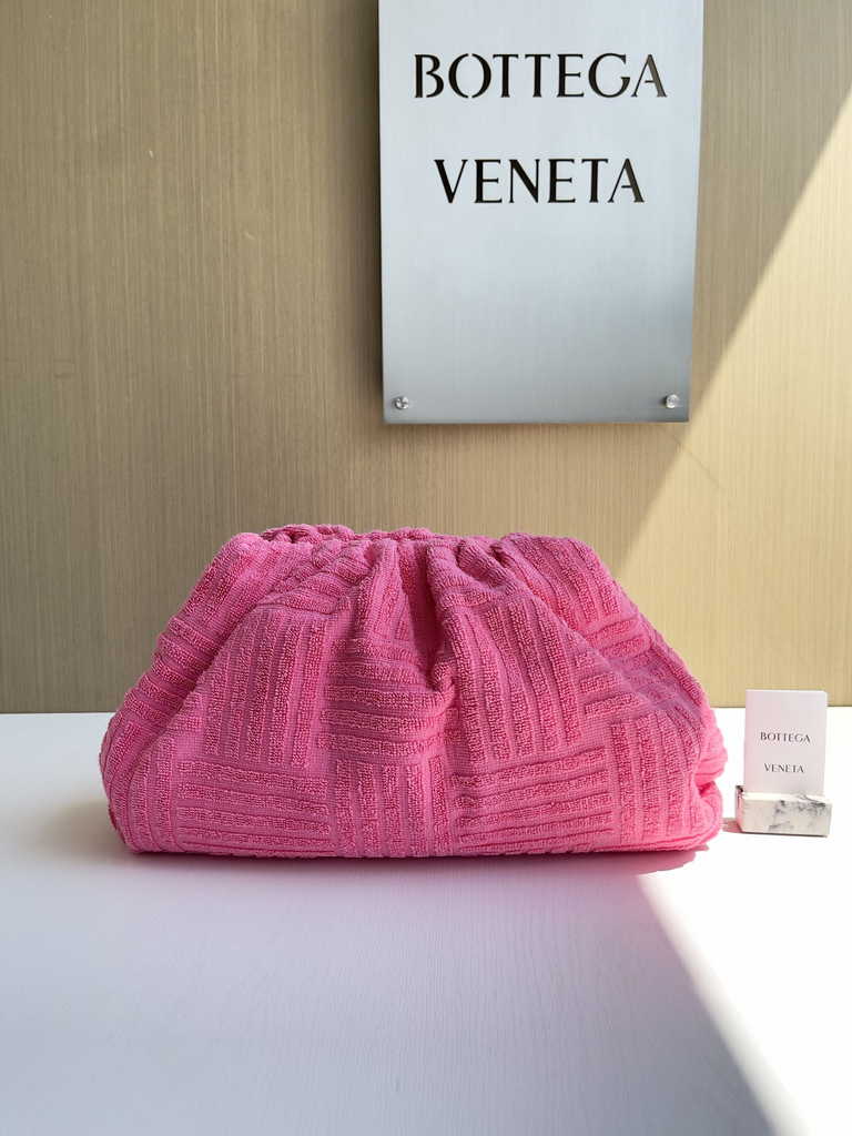 Bottega Veneta clutch 576227 Nylon Plum