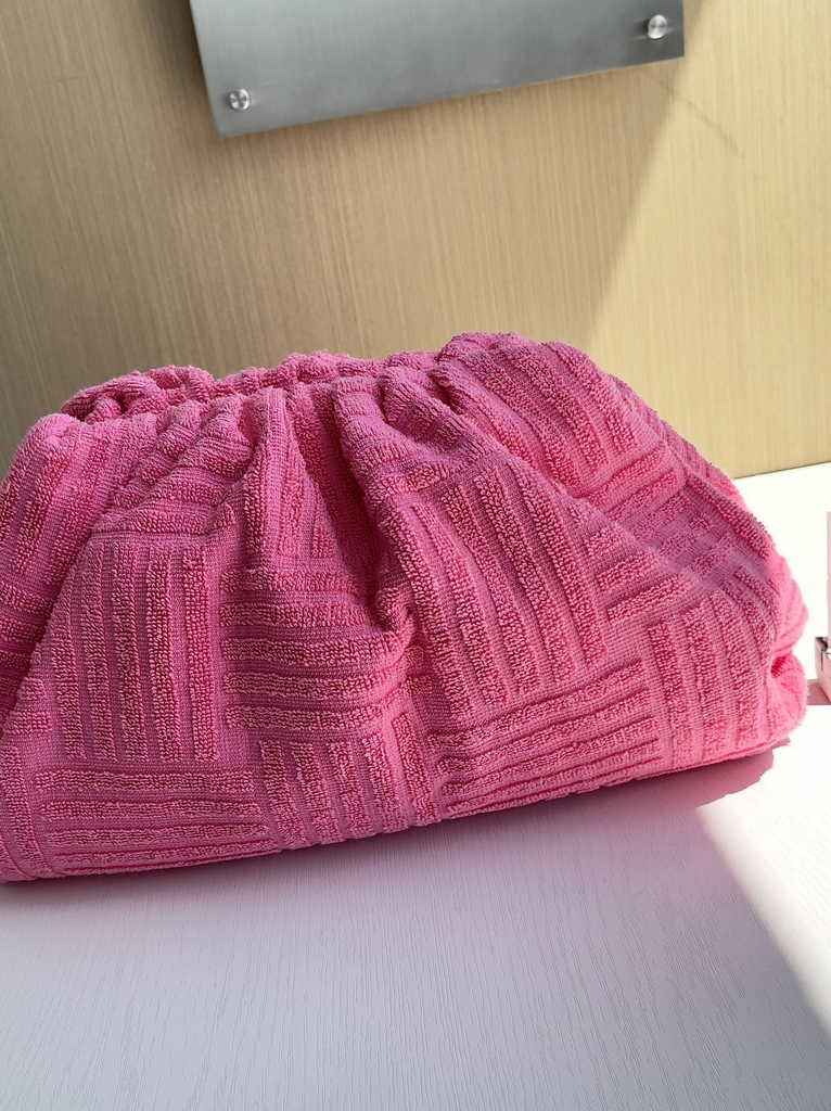 Bottega Veneta clutch 576227 Nylon Plum