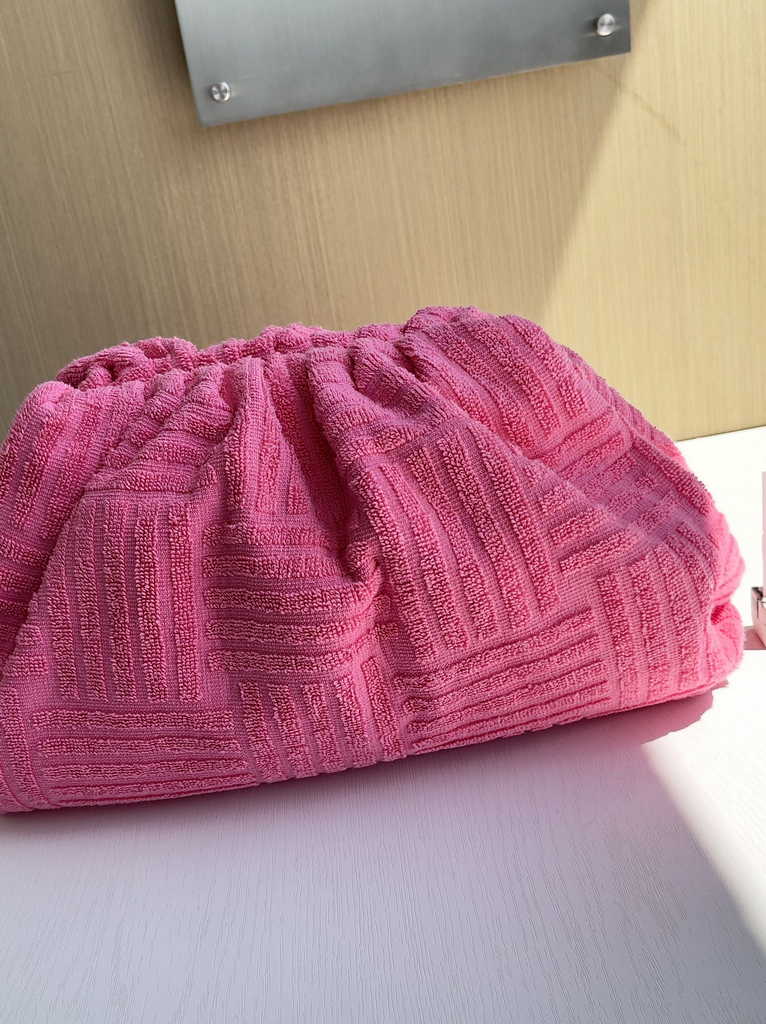 Bottega Veneta clutch 576227 Nylon Plum