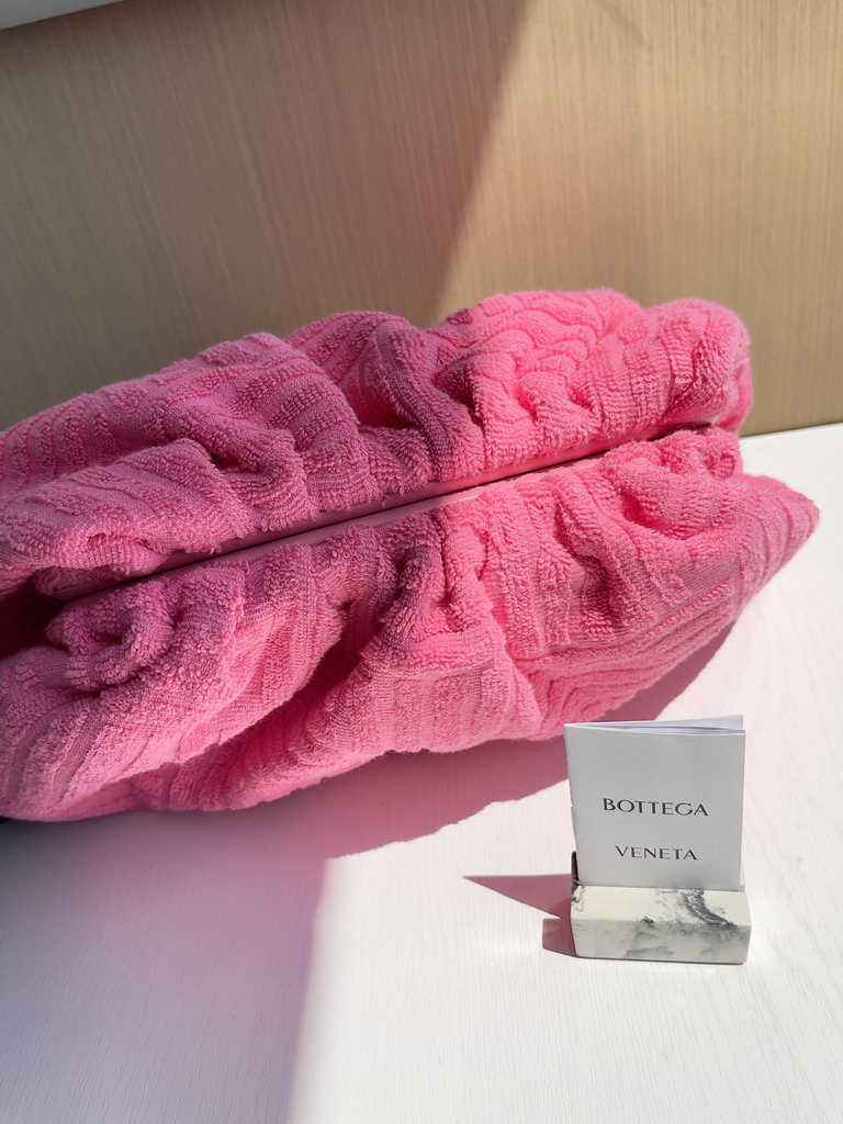 Bottega Veneta clutch 576227 Nylon Plum