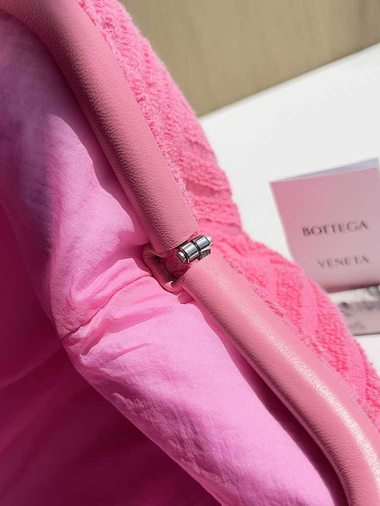 Bottega Veneta clutch 576227 Nylon Plum