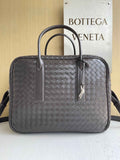 Bottega Veneta Getaway Medium Weekender 766372 Calfskin Brown