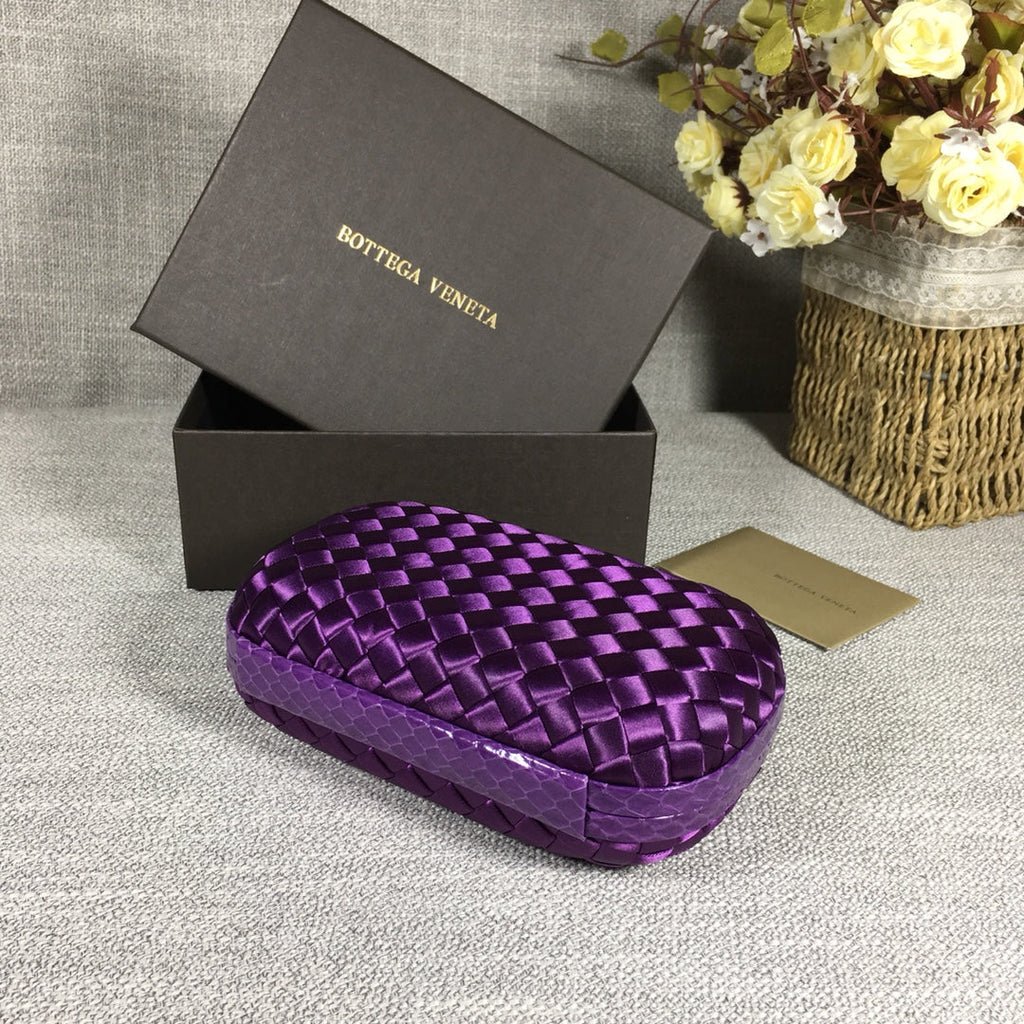Bottega Veneta Knot 717622 Silk Purple