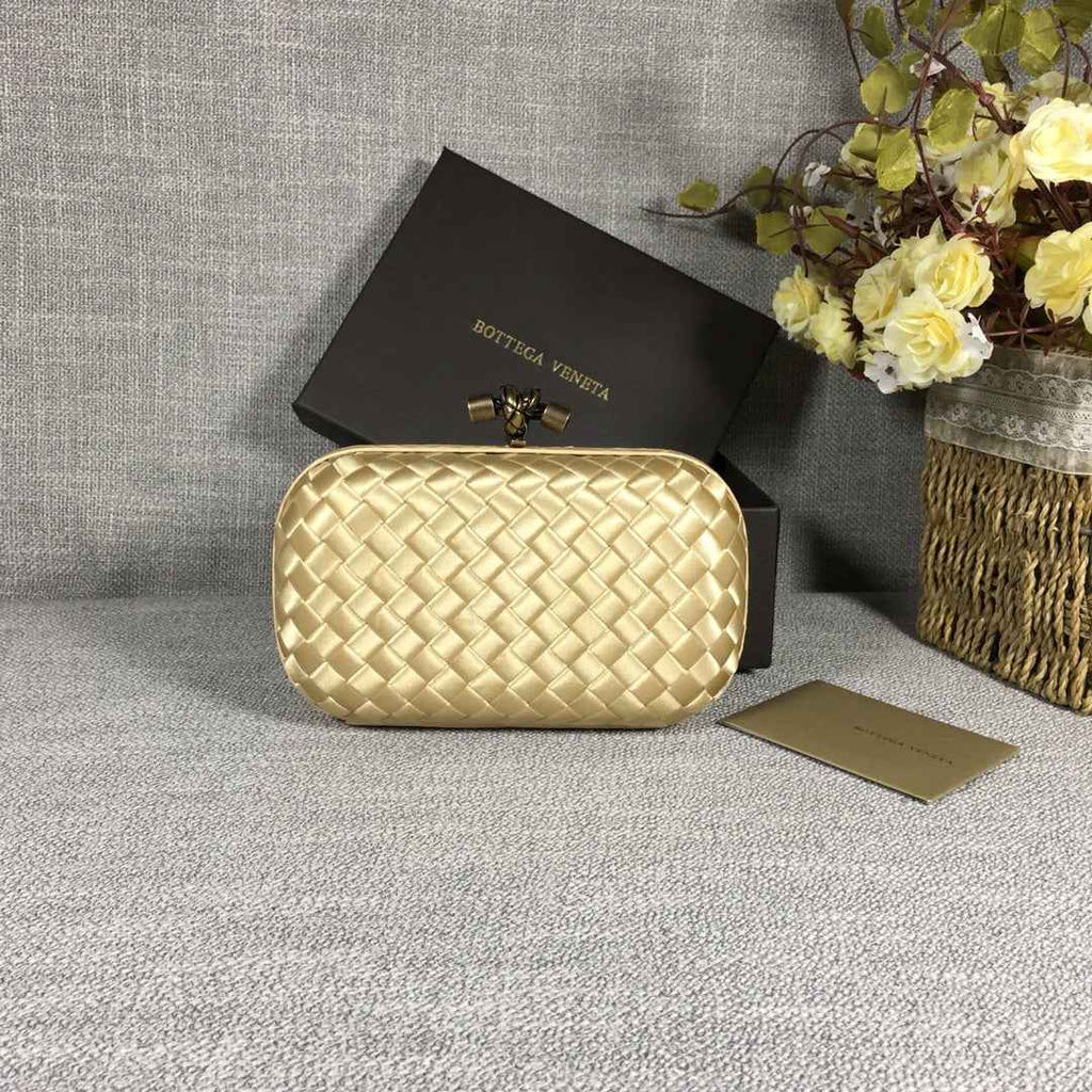 Bottega Veneta Knot 717622 Silk Yellow
