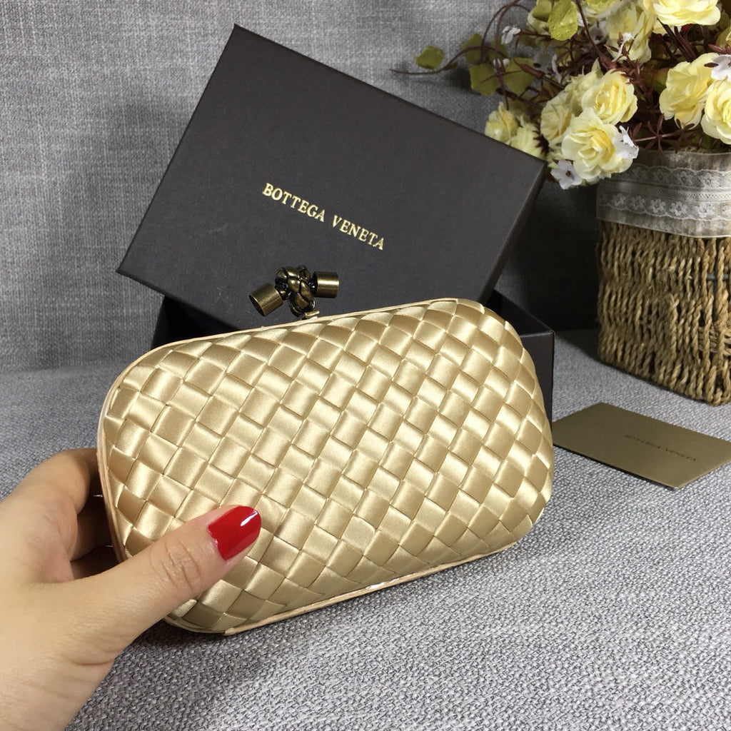Bottega Veneta Knot 717622 Silk Yellow