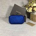 Bottega Veneta Knot 717622 Silk Dark Blue