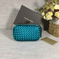 Bottega Veneta Knot 717622 Silk Blue Green