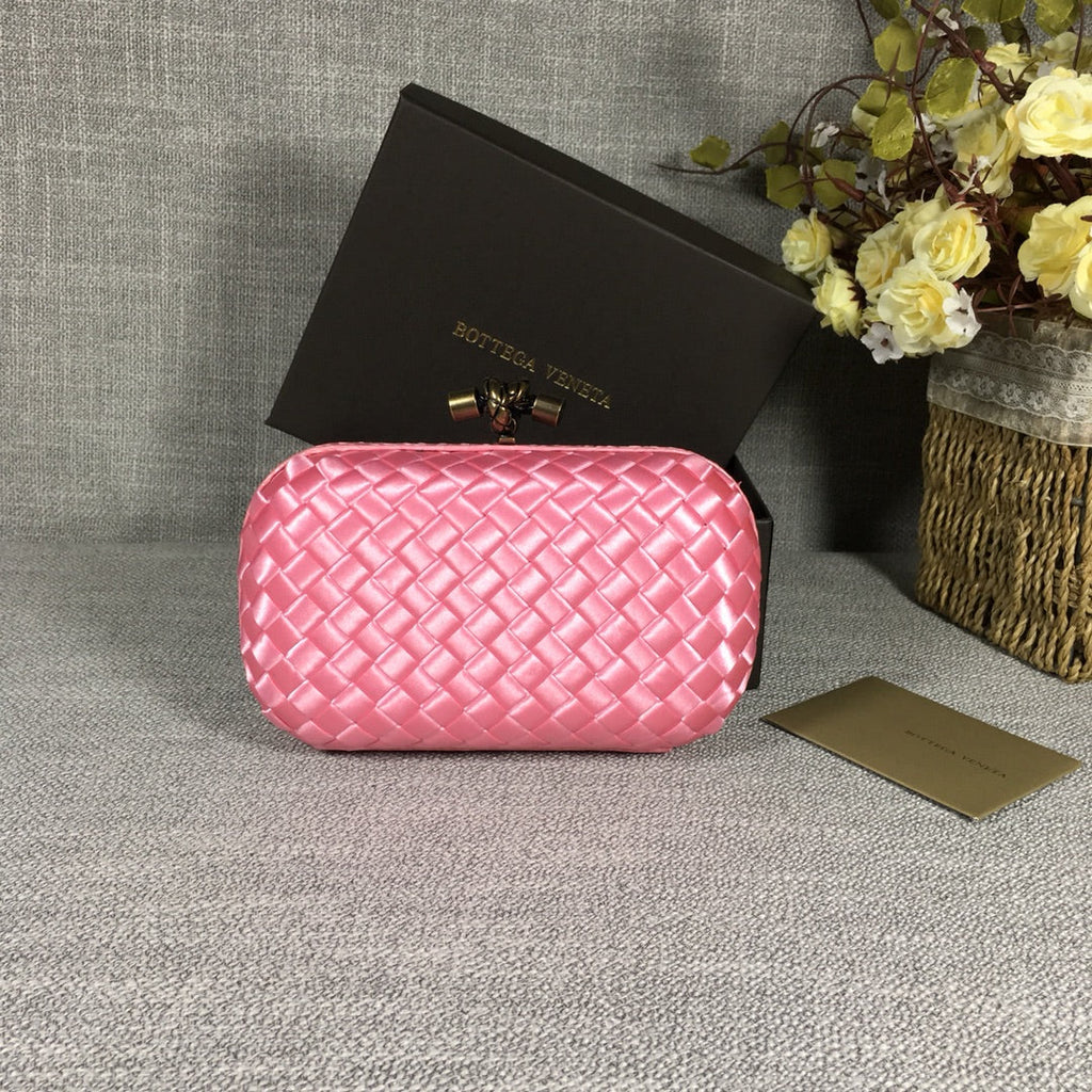 Bottega Veneta Knot 717622 Silk Pink