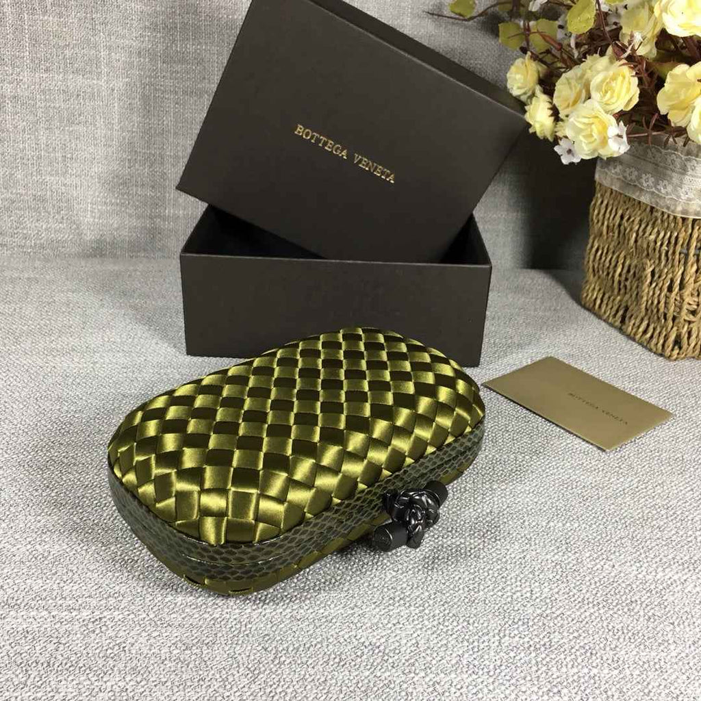 Bottega Veneta Knot 717622 Silk Green