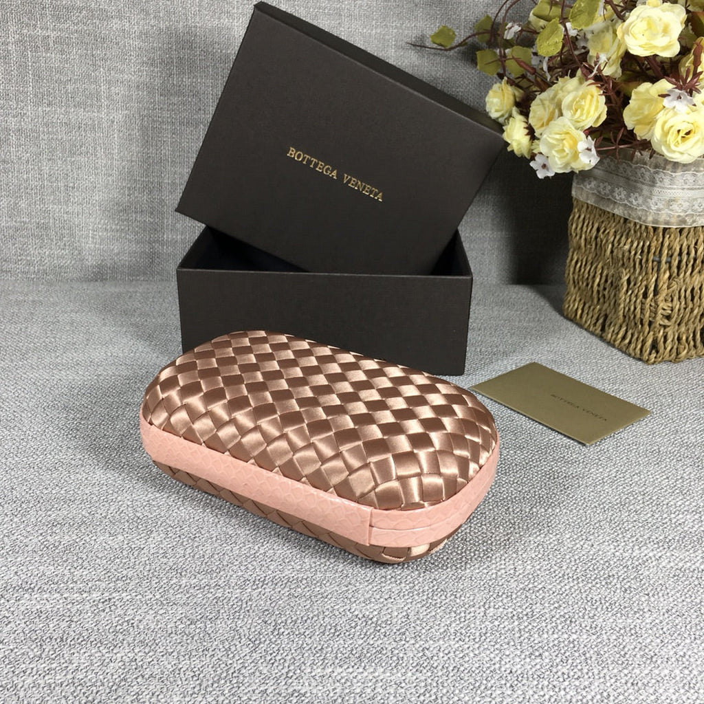 Bottega Veneta Knot 717622 Silk Light Pink