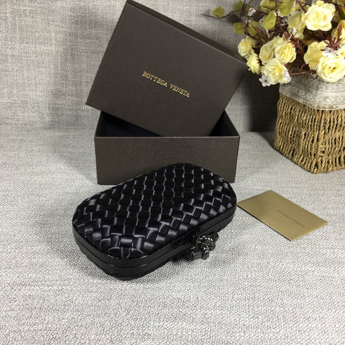 Bottega Veneta Knot 717622 Silk Black