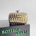 Bottega Veneta Knot 778500 Calfskin Silver