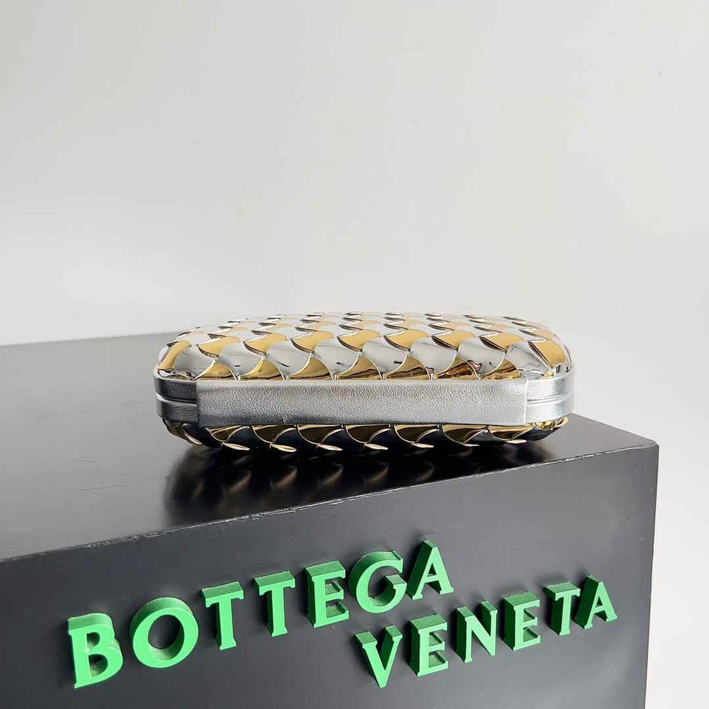 Bottega Veneta Knot 778500 Calfskin Silver