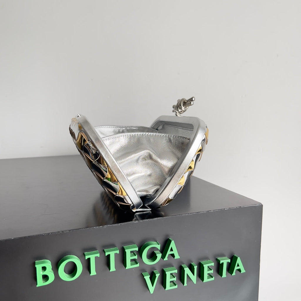 Bottega Veneta Knot 778500 Calfskin Silver