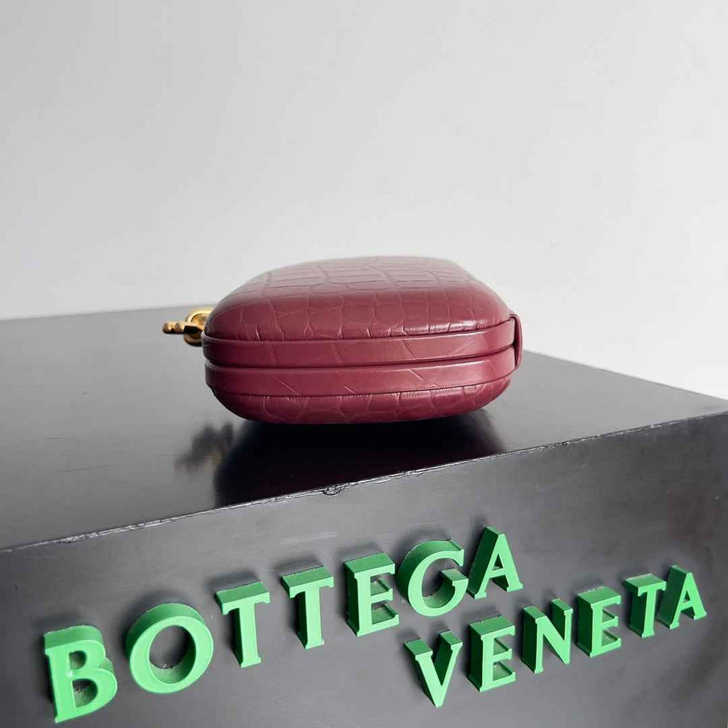 Bottega Veneta Knot  717622 Lambskin Red