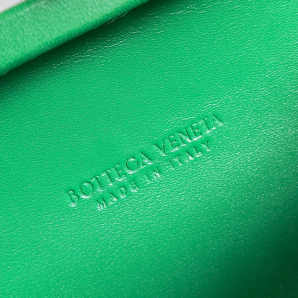 Bottega Veneta Knot Bag 717622 Calfskin Green