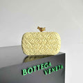 Bottega Veneta Knot Bag 717622 Calfskin Yellow